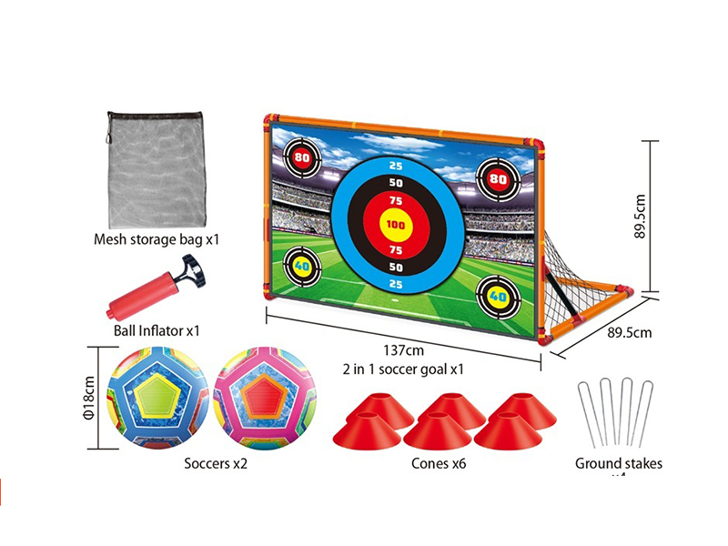 Folding Soccer Gate Set