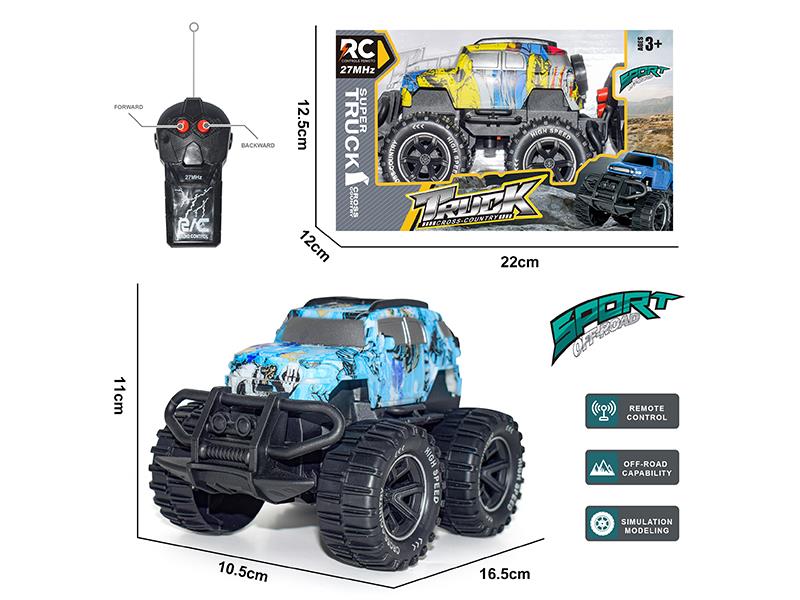 2-Channel Remote Control Land Cruiser Off-Road Vehicle