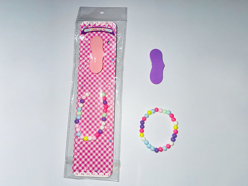 Bead Bracelet + Hair Clip