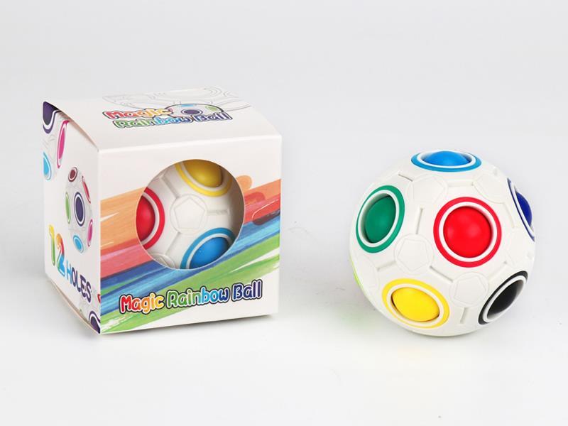 12 Hole Magic Rainbow Ball