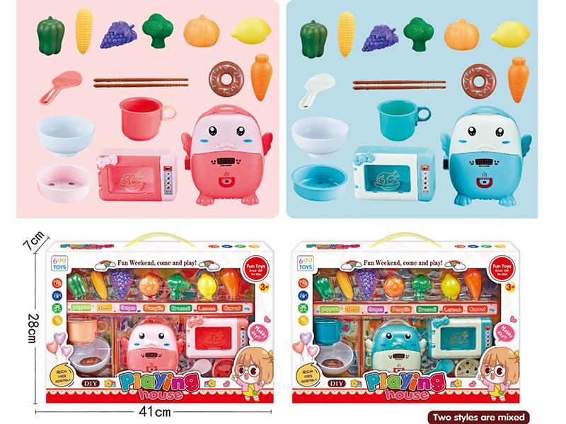 Rice Cooker, Microwave Oven Play House Toys