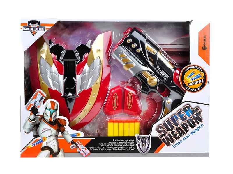 EVA Soft Bullet Gun + Shield