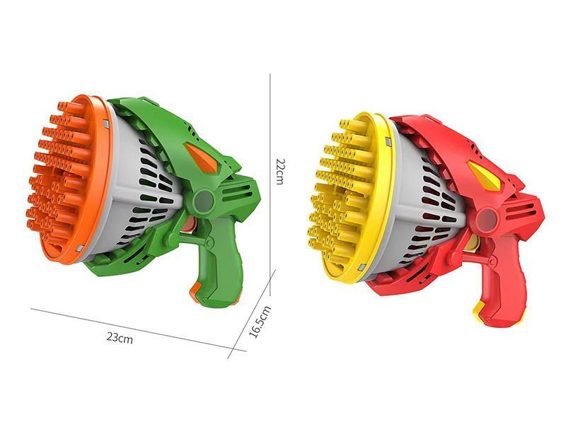 75 Holes Dinosaur Bubble Gun