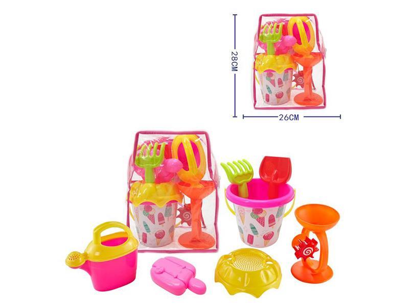 7-Piece Beach Bucket Set
