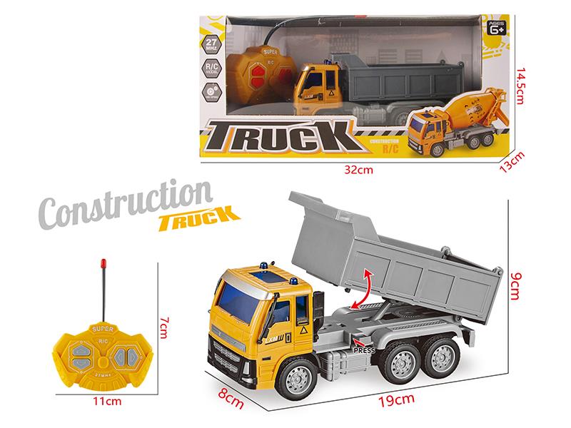 4-Channel Remote Control Dump Truck