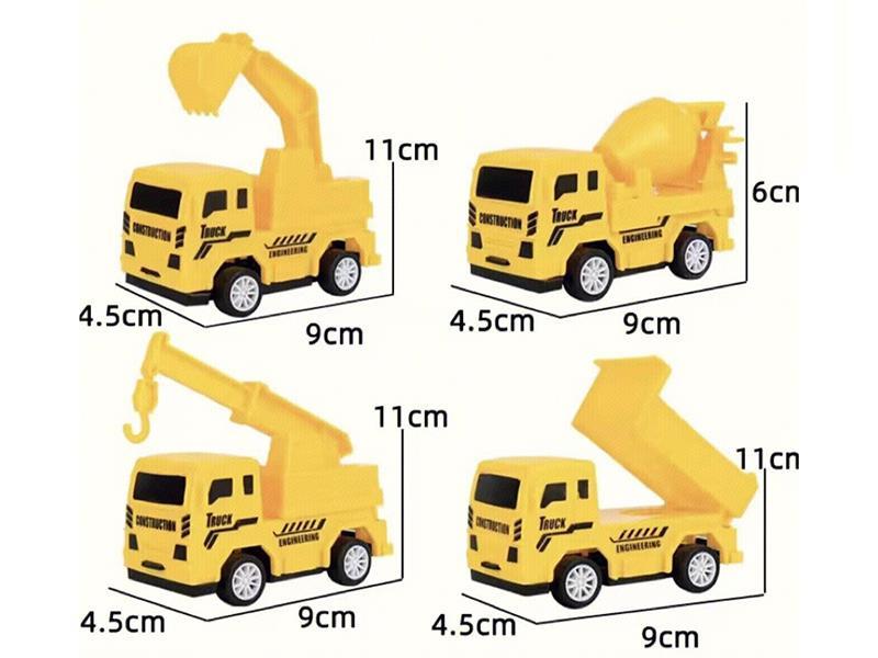 Pull Back Engineering Truck