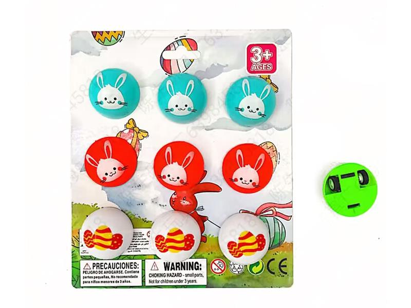 Easter Semi-Circular Pull Back Cars 9pcs