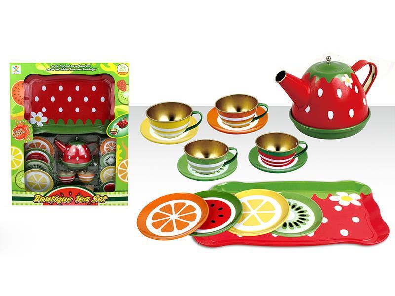 Tinplate Fruit Tea Set