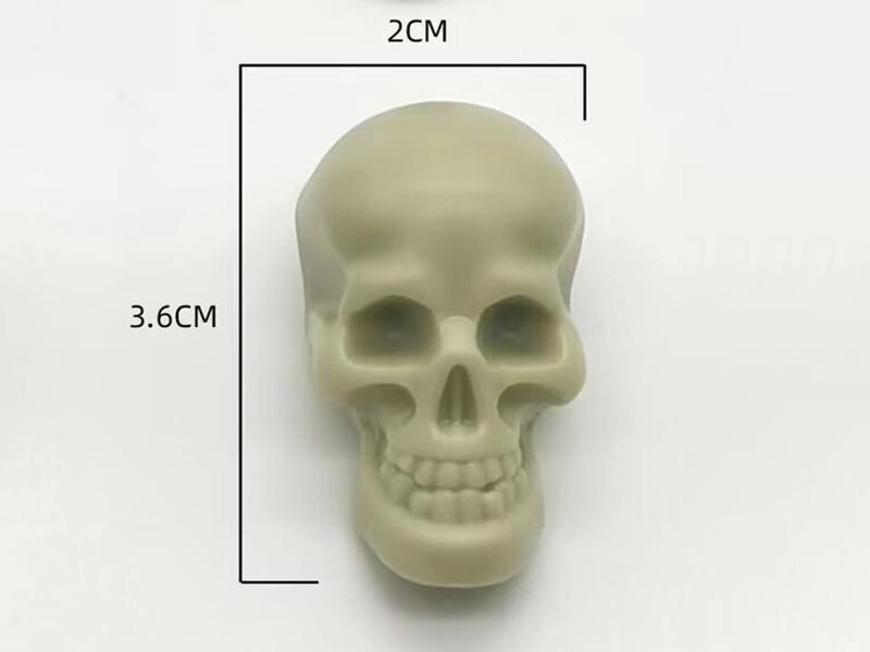 3.6cm Skull Head