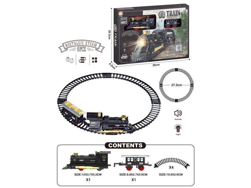 Classical Electric Rail Train