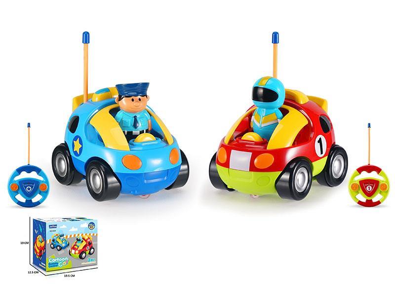 2CH Remote Control Police Car/Racing Car 2 Set