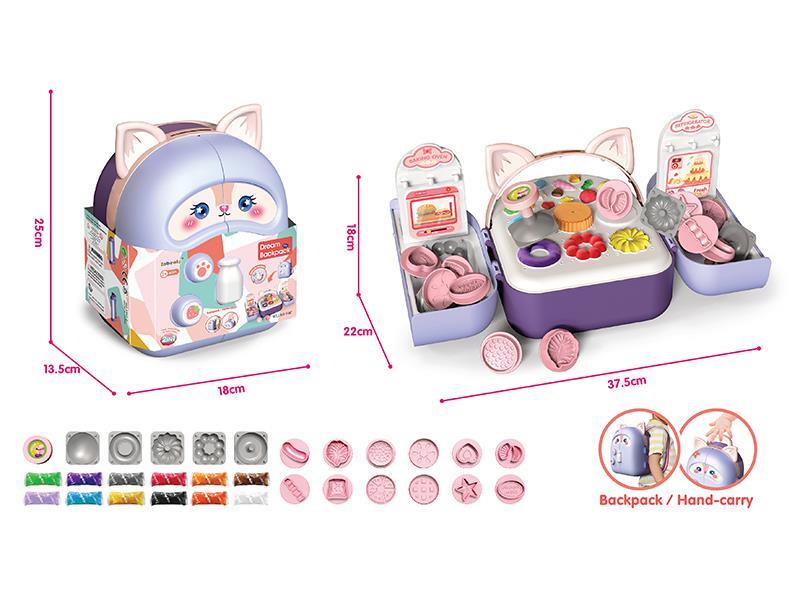 Multifunctional Knapsack Colored Mud