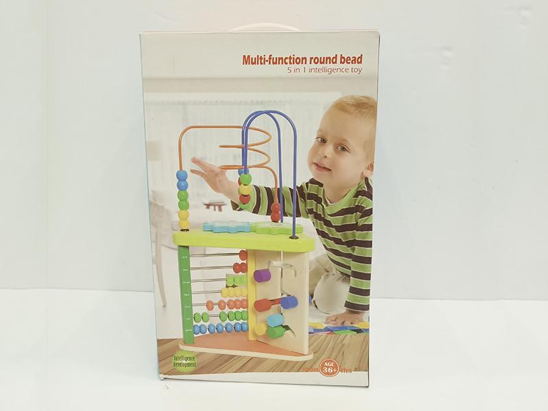 Multi-function Round Bead 5 In 1 Intelligence Toy