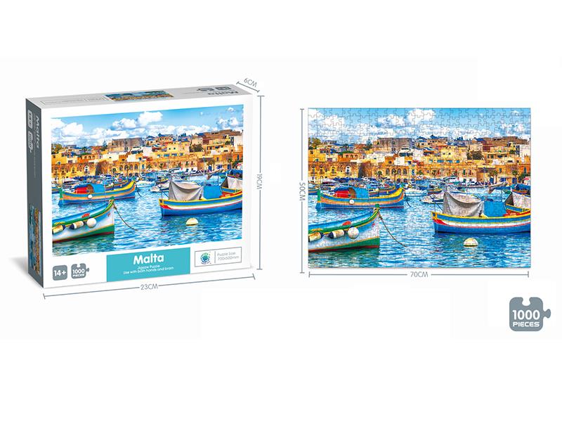 1000PCS Malta Puzzle