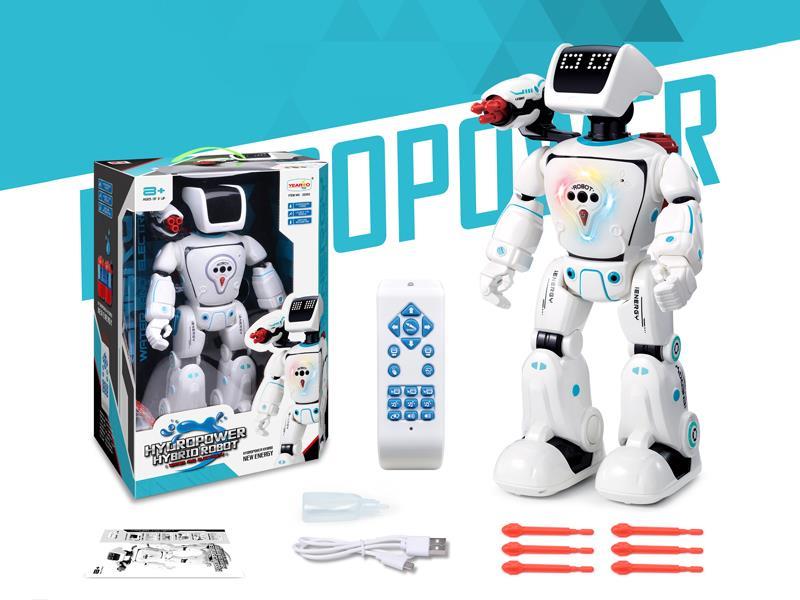 R/C Hybrid Robot For Water And Electricity