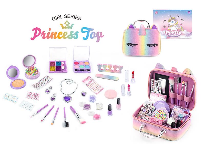 Children's Cosmetics Adornment Nail Art DIY Storage Handbag