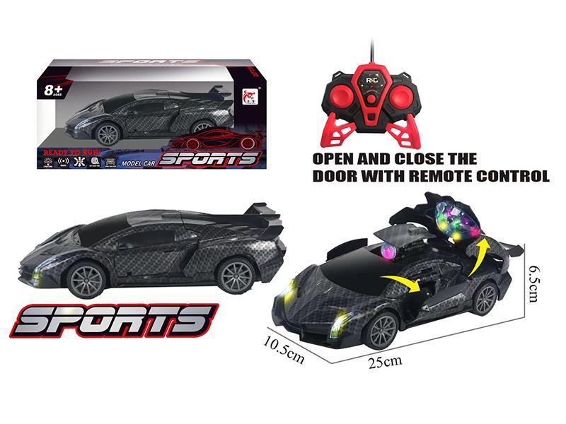 5-Channel Remote Control Simulated Car(Carbon Fibre)