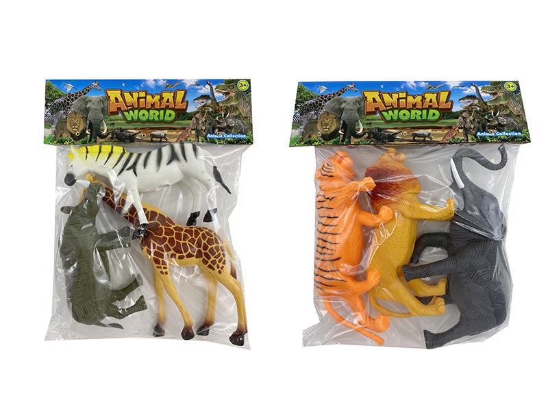 3pcs 8-Inch Wild Animals(Hollow)