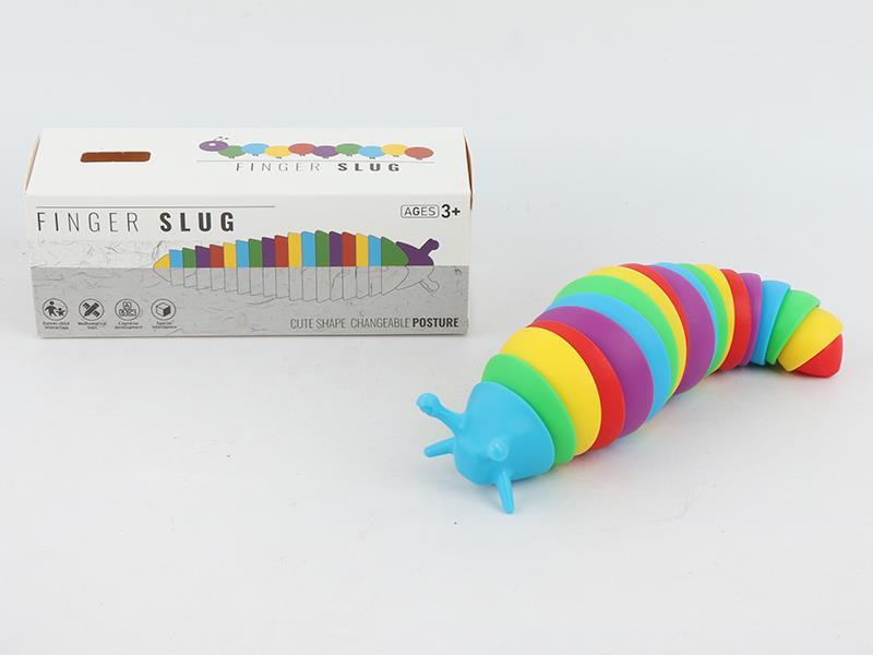 Finger Slug Decompressing Caterpillars