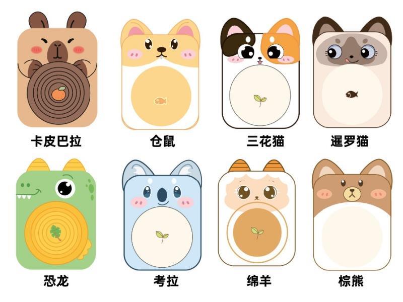 8 Types Of Cute Pet Pottery Machines Are Available In Clear Packaging