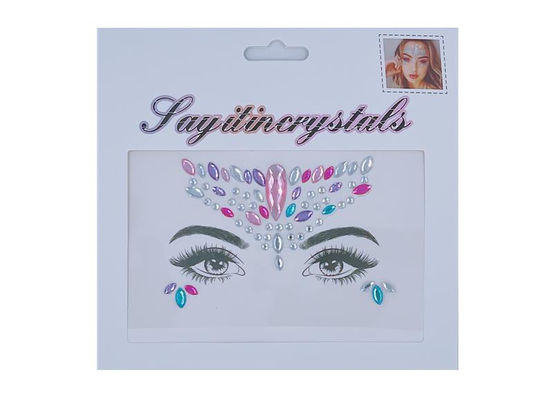 Face Crystal Stickers