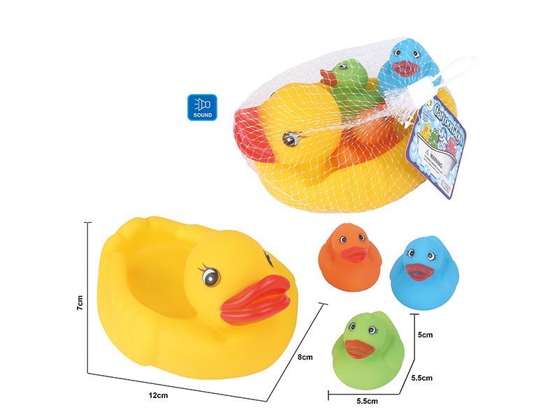 Cartoon Duck Bath Toy