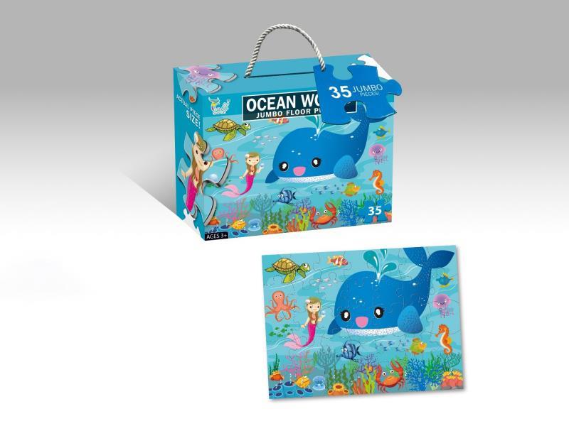 35 Pieces Of The Ocean World Puzzle