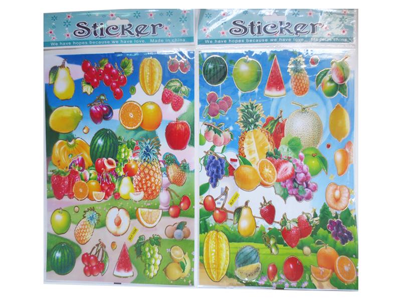 DIY Fruit Stickers
