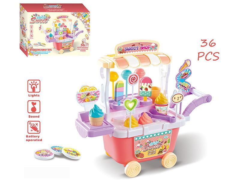 Candy Cart With Light And Music