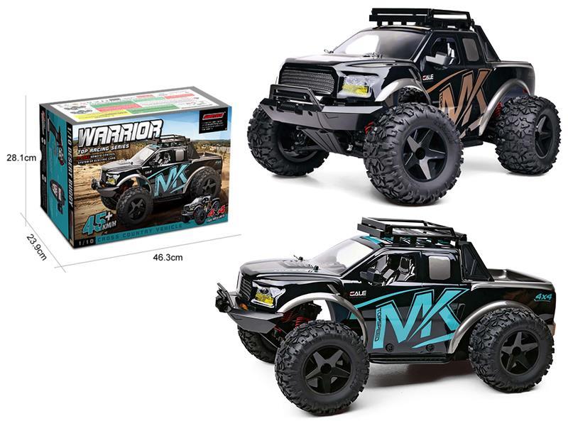 1:10 Ratio 2.4 GHz All-Wheel-Drive Model Car With Betteries