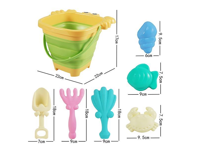 7pcs Beach Toys