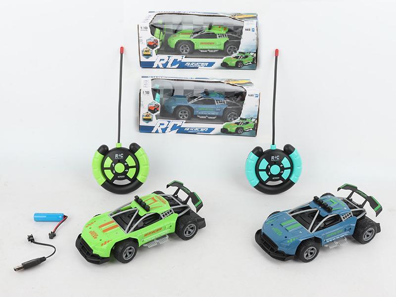 1:18 Mustang 4CH Remote Control Car With Light