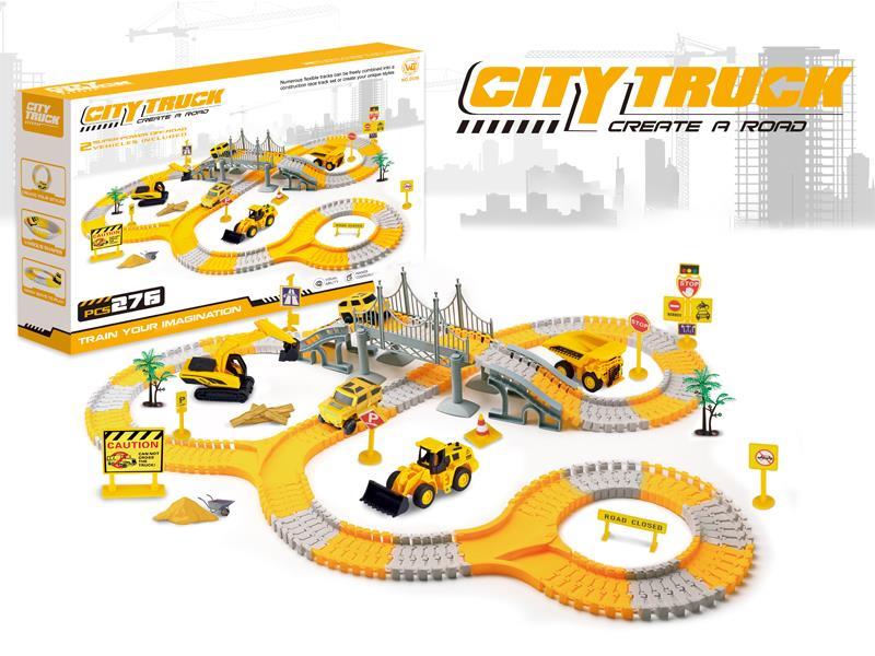 B/O Extreme Speed Engineering Rail Car 276PCS