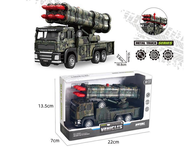 Friction Alloy Military Truck