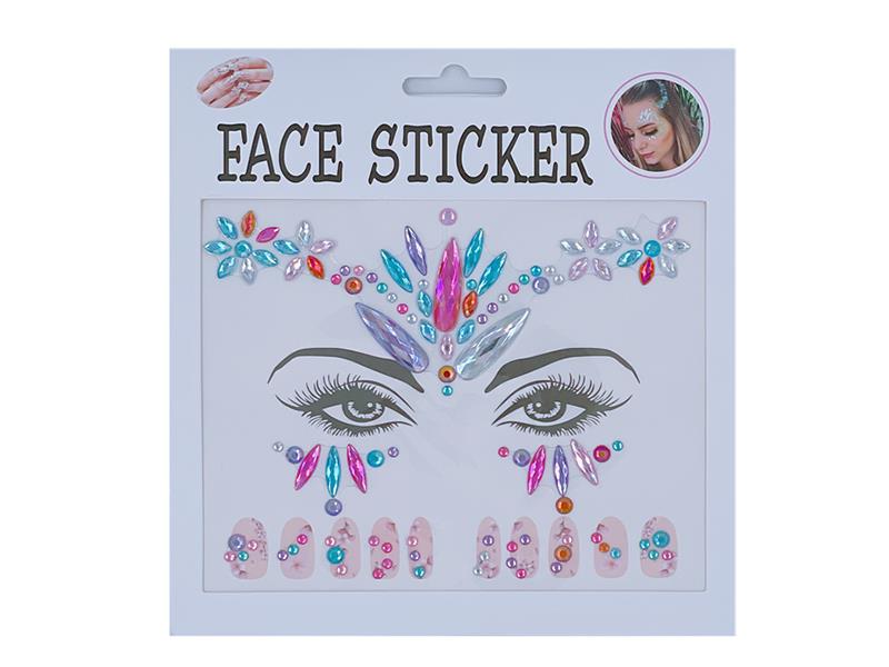 Face Crystal Stickers
