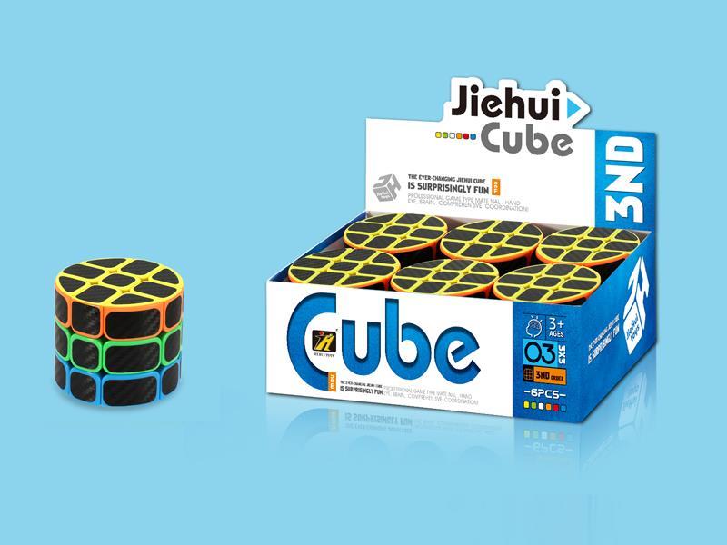 Third-Order Cylindrical Magic Cube/Black Carbon Fiber