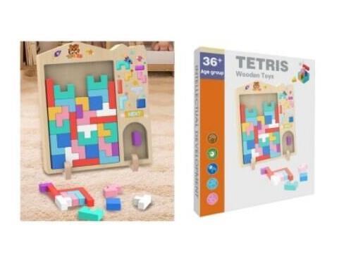 Wooden Trumpet Three-Dimensional Russian