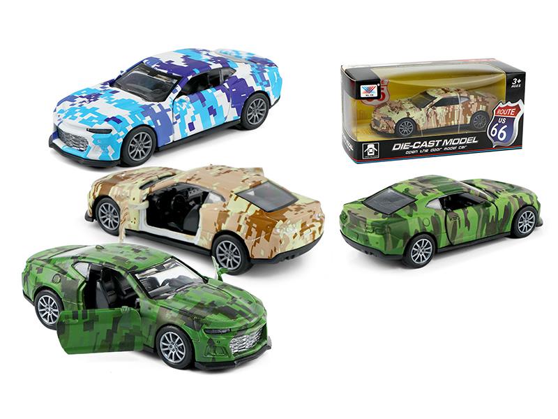 1:32 Pull Back Open The Door Alloy Model Car(1PS)