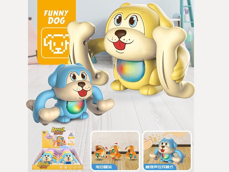 B/O Tumbling Dog 8pcs