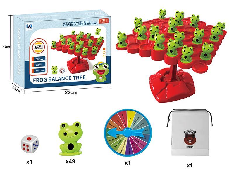 Frog Balance Tree Board Game