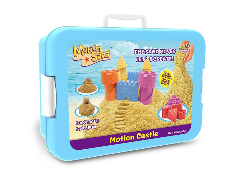 Space Sand Set(1000g Sand, 9 Molds, 1 Suitcase)