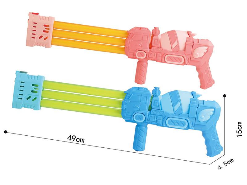 49cm Three Tubes Cement Tank Engineering Truck Shaped Water Cannon