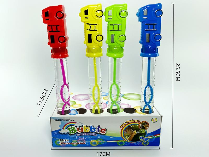 Fire Engine Bubble Sticks 24pcs