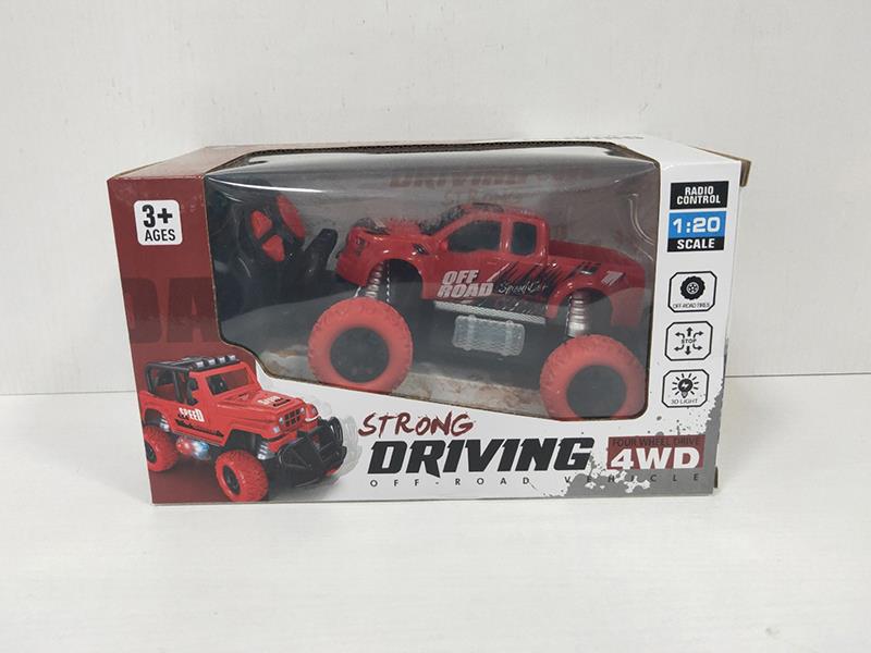 4-Channel Remote Control Raptor Off-Road Vehicle With Lights(Not Included Batteries)