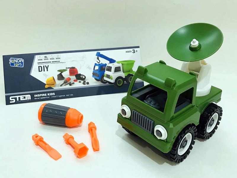 DIY Assembly Military Truck Series