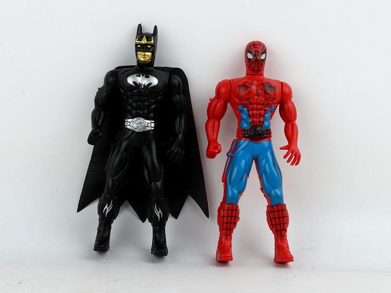 2Pcs Heroes Toy With Light