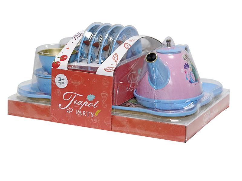 Tinplate Tea Set 14pcs - Frozen