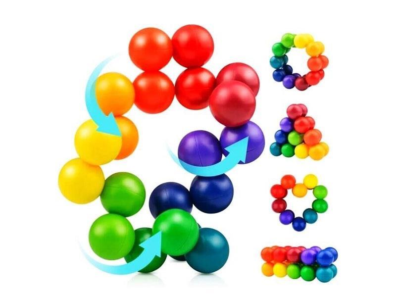 The Magic Ball Is A Versatile And Colorful String Of Beads