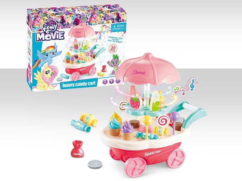 My Little Pony Mini Candy Car(With Lights,Music,Rotating)