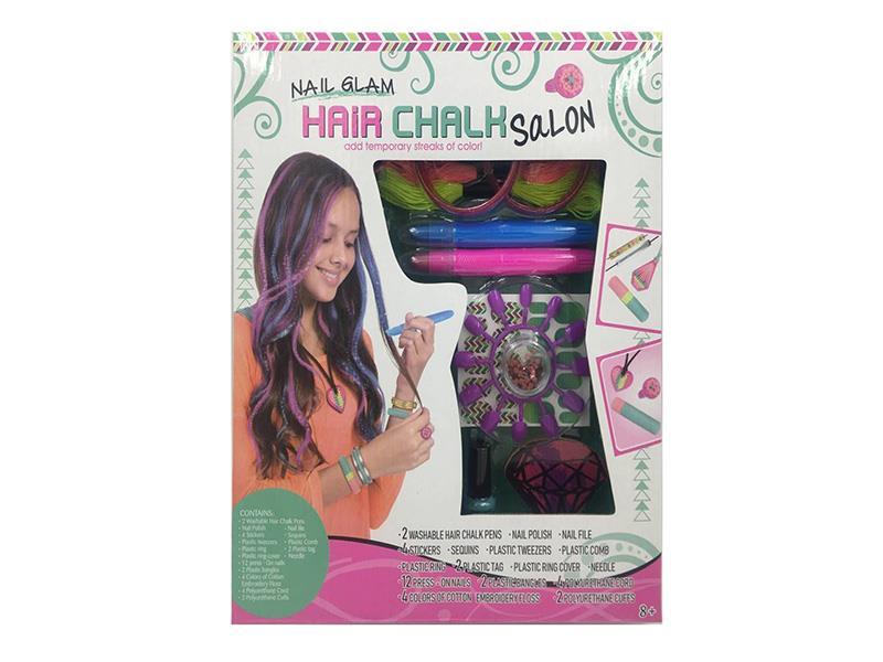 DIY Nail Art Hairdressing Set